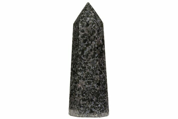 Polished, Indigo Gabbro Obelisk - Madagascar #74357